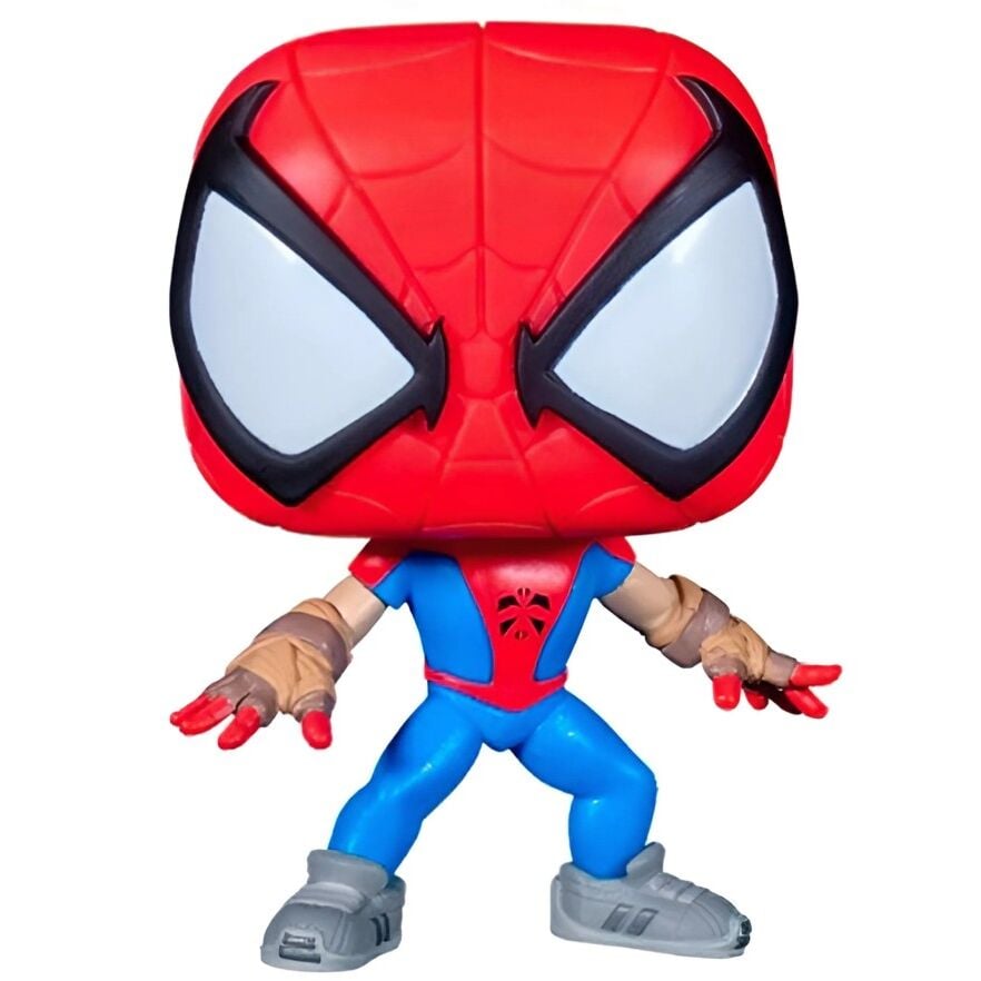 Figura Funko POP! Spider-Man Mangaverse con traje rojo y azul