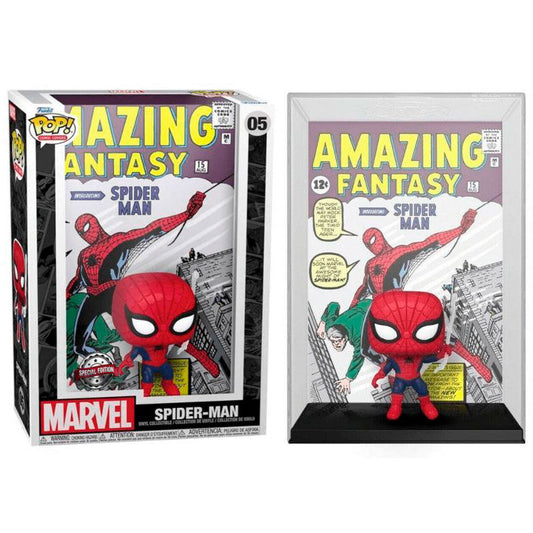 Figura FUNKO POP! de Spider-Man con caja inspirada en Amazing Fantasy - 2