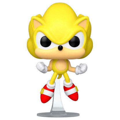 Figura Funko POP! de Super Sonic nº 877 en caja con ventana - 2