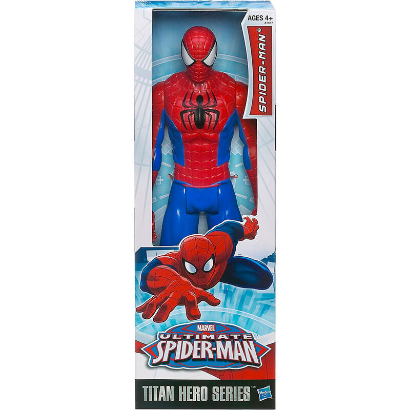 Figura Titan Hero de Spider-Man Marvel de 30 cm en caja