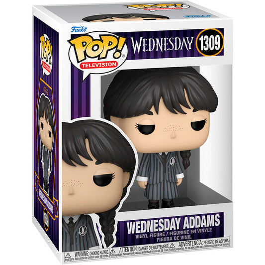 Figura Funko POP! de Wednesday Addams con uniforme de Nevermore - 2