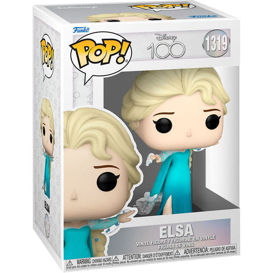 Figura Funko POP! de Elsa Disney 100 en caja con ventana