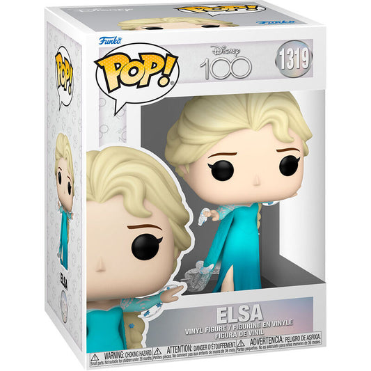Figura Funko POP! de Elsa Disney 100 en caja con ventana