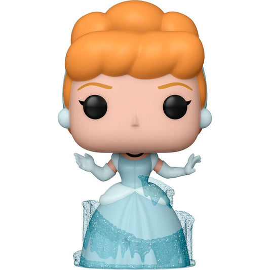 Figura Funko POP! de Cenicienta con vestido azul en caja con ventana - 2