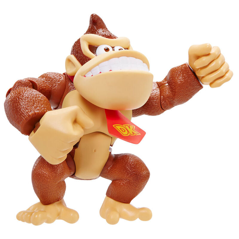 Figura Deluxe de Donkey Kong de Super Mario Bros en caja - 3