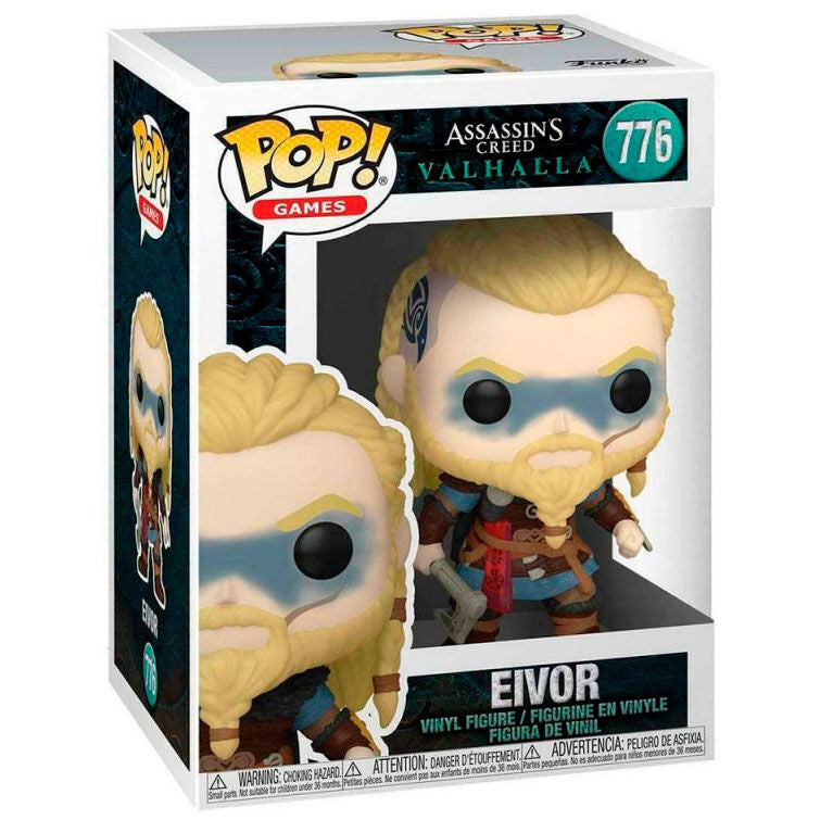 Figura Funko POP! de Eivor de Assassin’s Creed Valhalla en caja con ventana