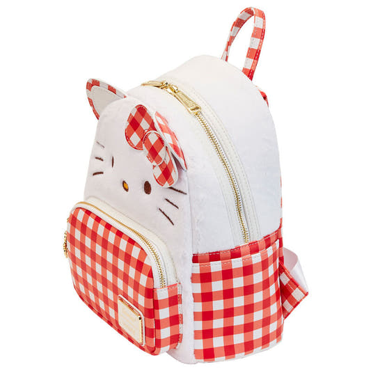 Mochila Loungefly de Hello Kitty con cuadros rojos - 2