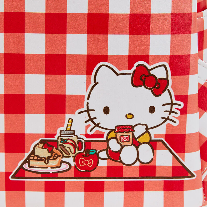 Mochila Loungefly de Hello Kitty con cuadros rojos - 4