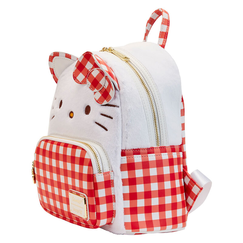 Mochila Loungefly de Hello Kitty con cuadros rojos - 7