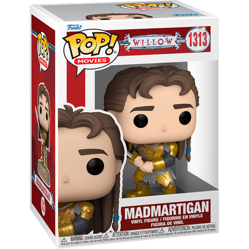 Figura Funko POP! Madmartigan de Willow en caja con ventana