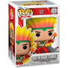 Figura Funko POP! WWE de Ricky Steamboat con melena multicolor y antorcha