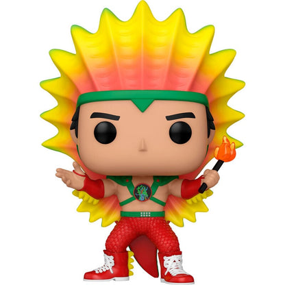Figura Funko POP! WWE de Ricky Steamboat con melena multicolor y antorcha - 2