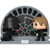 Figura FUNKO POP! Star Wars con Darth Vader y Luke Skywalker enfrentados
