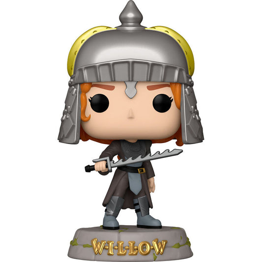 Figura Funko POP! Sorsha Chase de Willow con casco y armadura en caja con ventana - 2