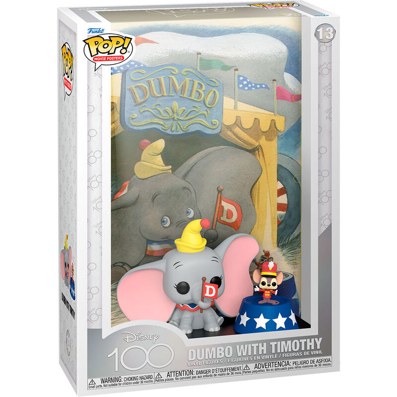FUNKO POP! Movie Poster de Dumbo con Timothy Disney 100th Anniversary