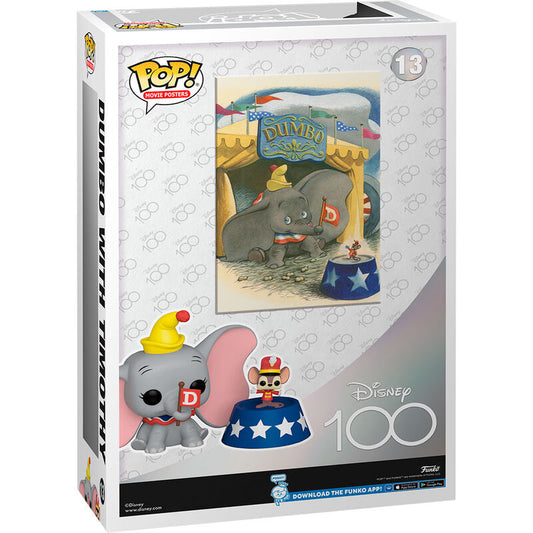 FUNKO POP! Movie Poster de Dumbo con Timothy Disney 100th Anniversary - 3
