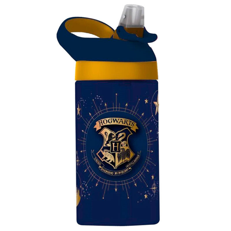 Cantimplora azul de Harry Potter con escudo de Hogwarts
