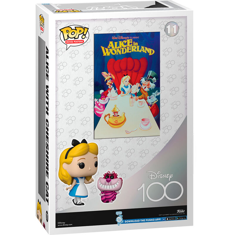 Funko POP Movie Poster de Alicia y el Gato de Cheshire de Disney 100 - 3