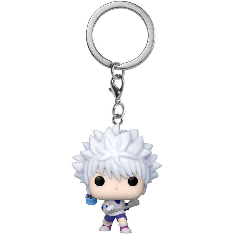 Llavero Funko Pocket POP! de Killua Zoldyck de Hunter x Hunter en su caja - 2