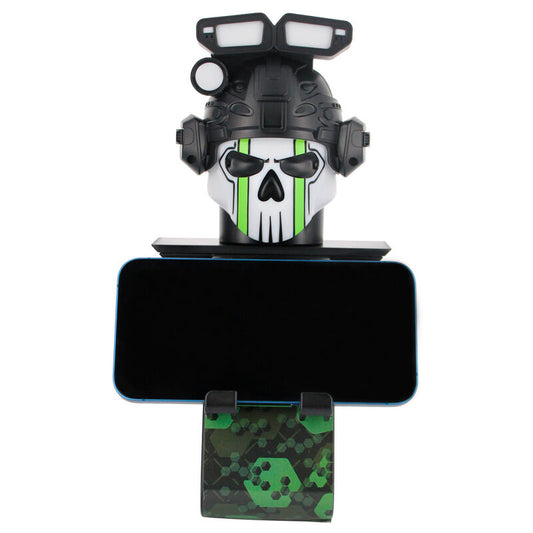 Soporte Cable Guy Call of Duty con figura de calavera en negro y verde - 7