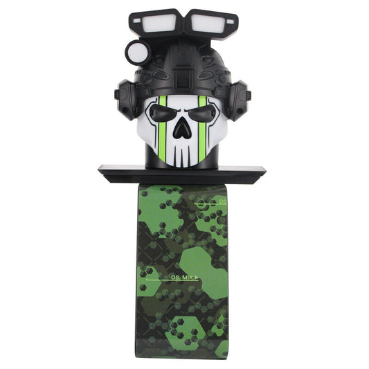 Soporte Cable Guy Call of Duty con figura de calavera en negro y verde - 16
