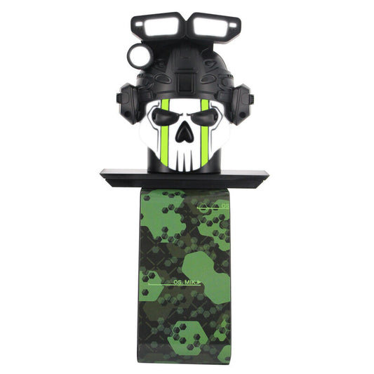 Soporte Cable Guy Call of Duty con figura de calavera en negro y verde - 23