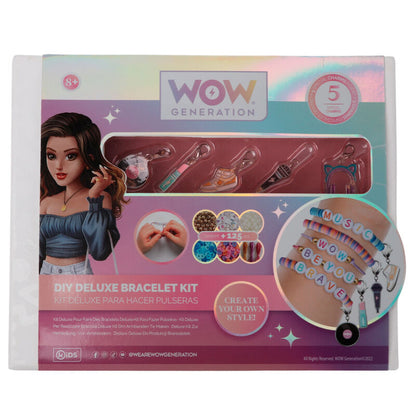 Kit Deluxe DIY WOW Generation para crear pulseras con abalorios y charms