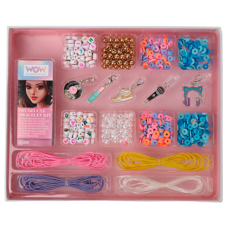 Kit Deluxe DIY WOW Generation para crear pulseras con abalorios y charms - 3