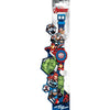 Reloj digital Marvel Avengers rojo y azul con superhéroes
