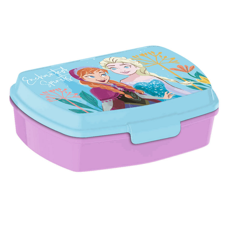Set de sandwichera y cantimplora Frozen Disney con Anna y Elsa - 2