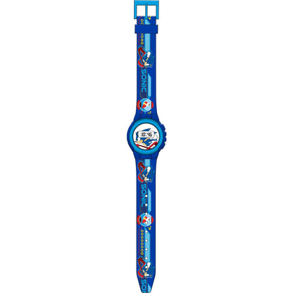 Reloj digital azul y amarillo de Sonic The Hedgehog - 2