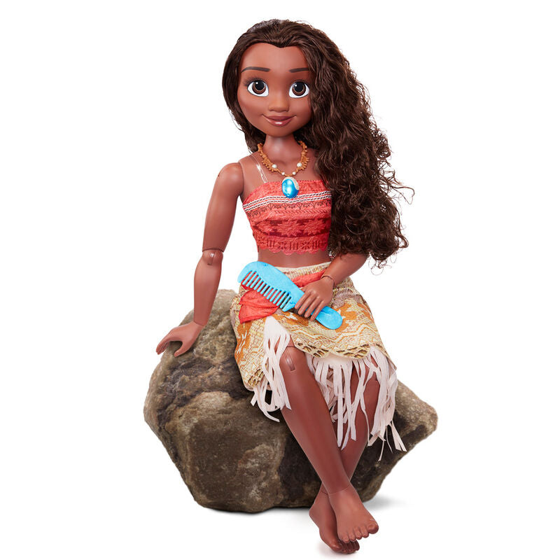 Muñeca Vaiana Moana Disney de 80 cm con peine azul - 2