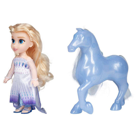 Muñeca Elsa de Frozen con figura de Nokk y accesorios - 2