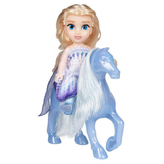 Muñeca Elsa de Frozen con figura de Nokk y accesorios - 3
