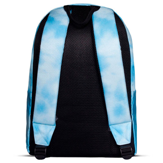 Mochila Pokémon Squirtle Evolutions azul con bolsillo frontal negro - 2