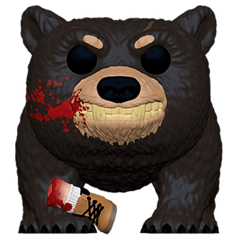 Figura Funko POP! Bear with Leg de Cocaine Bear en caja con ventana - 2