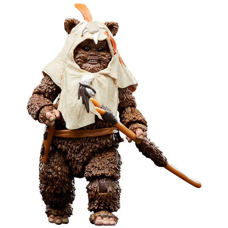 Figura articulada de Paploo de Star Wars The Black Series con capucha y bastón - 3