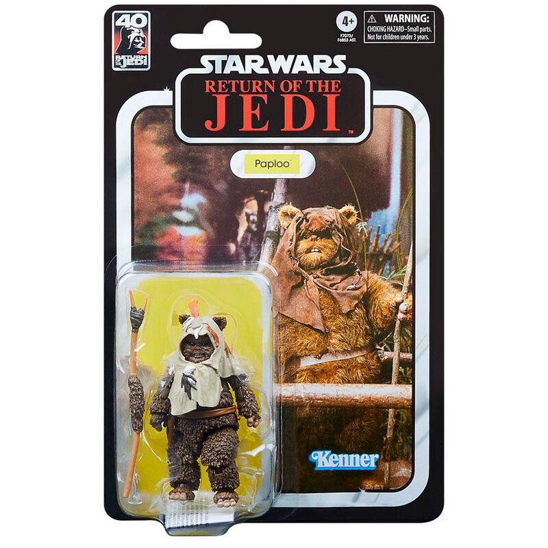 Figura articulada de Paploo de Star Wars The Black Series con capucha y bastón - 5