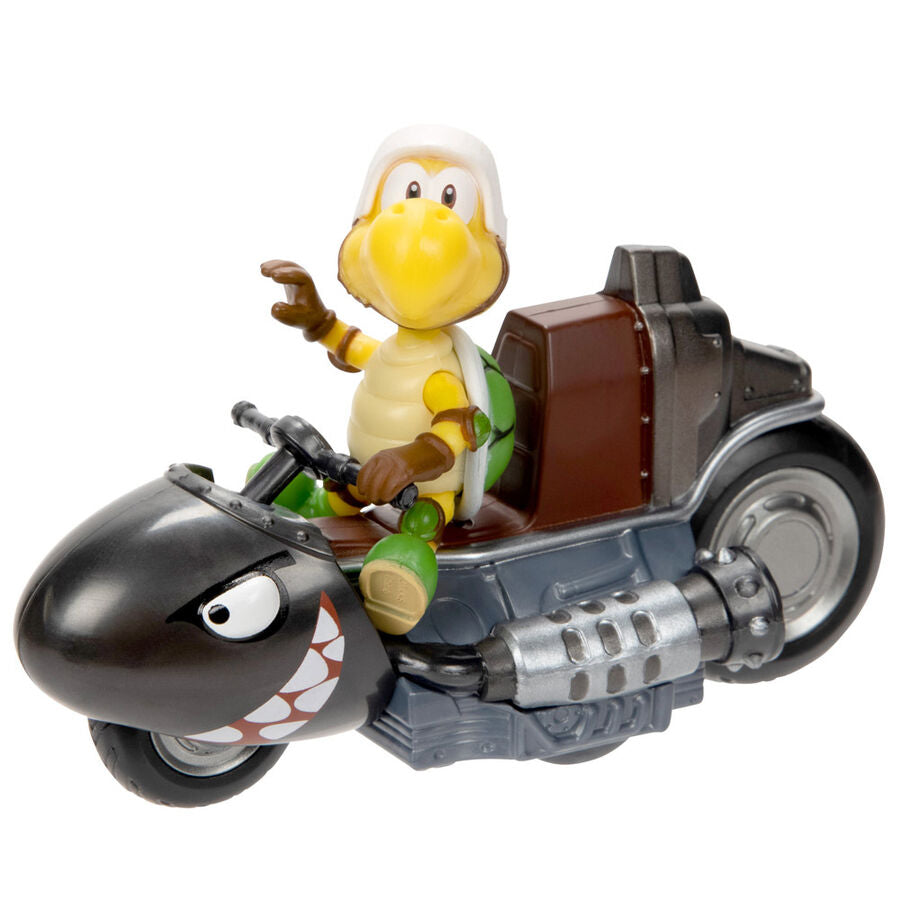 Figura de Koopa Troopa con kart de carreras de Super Mario Bros. - 3