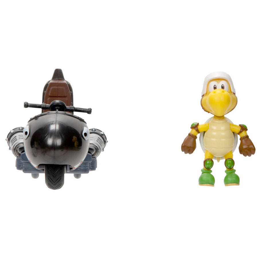 Figura de Koopa Troopa con kart de carreras de Super Mario Bros. - 5