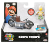 Figura de Koopa Troopa con kart de carreras de Super Mario Bros.
