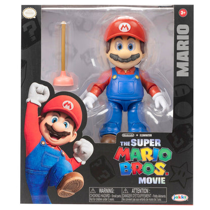 Figura de Mario de Super Mario Bros con desatascador - 2