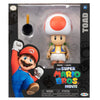 Figura de Toad de Super Mario Bros. Movie de 13 cm con sartén