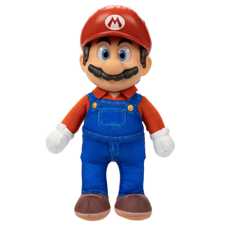 Peluche articulable de Mario de Super Mario Bros. La Película de 30 cm - 5