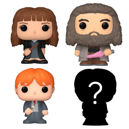 Blíster FUNKO Bitty POP! Harry Potter con Hermione, Hagrid, Ron y figura misteriosa - 2