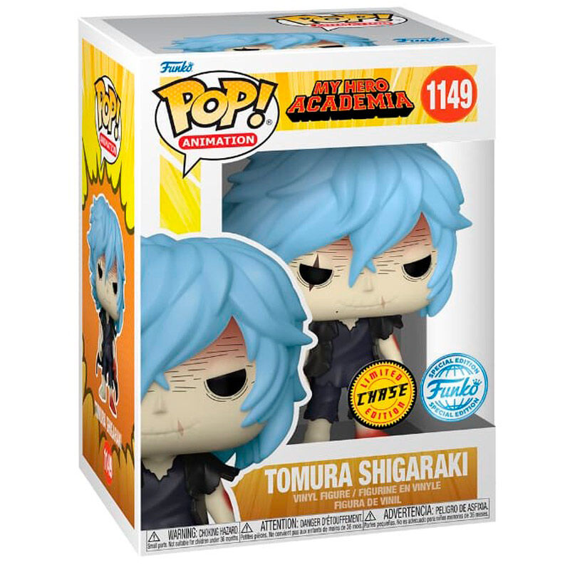 Figura Funko POP Tomura Shigaraki Exclusive Chase en caja