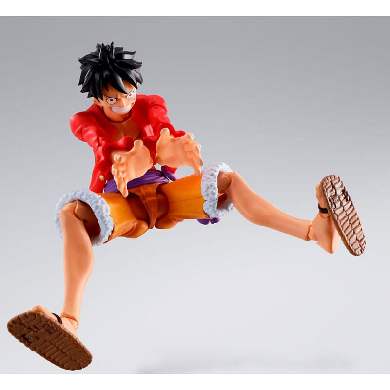 Figura articulada de Monkey D. Luffy de One Piece con sombrero de paja - 2