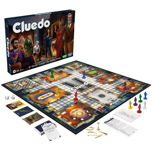 Caja del juego de mesa Cluedo Classic de Hasbro - 2