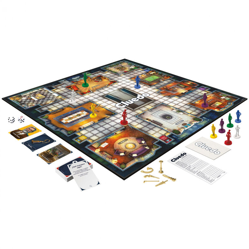 Caja del juego de mesa Cluedo Classic de Hasbro - 3