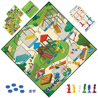 Caja de Cluedo Junior de Hasbro con tablero de doble cara y dos misterios - 3